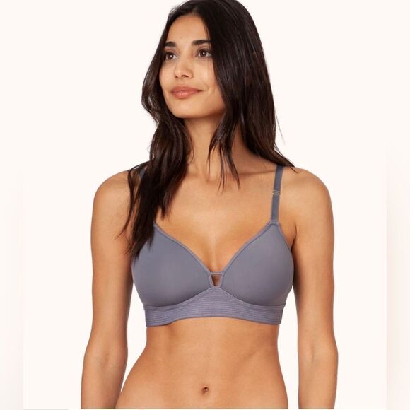 Lively The Spacer Wirefree Bra in Smoke size 38DD - Picture 1 of 9